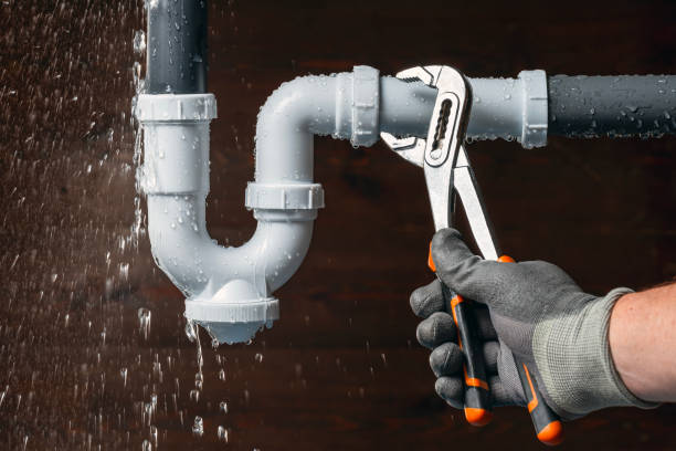 Professional Emergency Plumber technician working in Chenoa, IL